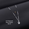 AD Diamond  Designer Silver And Rose Gold Dokiya Wholesale Price In Surat
